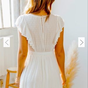 White summer dress